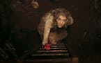 This image provided by Fox Searchlight Pictures shows Samara Weaving in the horror film &#x201c;Ready or Not.&#x201d; Weaving plays a bride who tries 