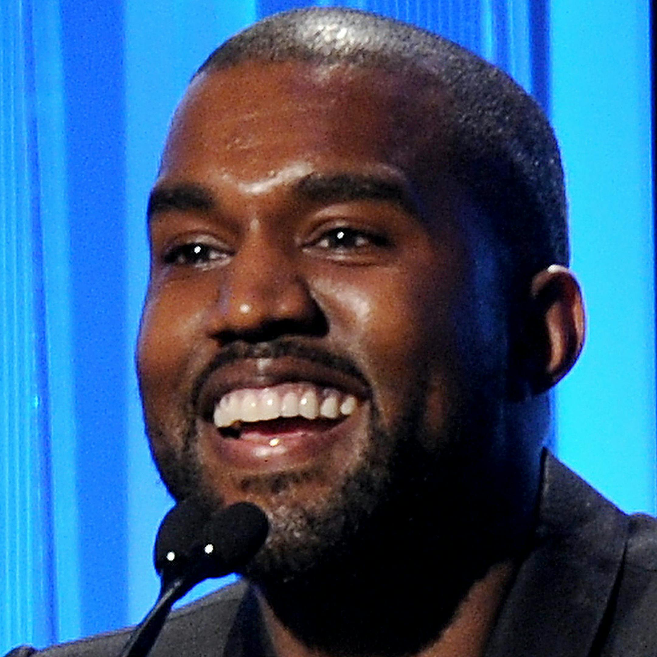 FILE - This Oct. 22, 2013 file photo shows recording artist Kanye West during the 17th Annual Hollywood Film Awards Gala in Beverly Hills, Calif. Westís temporarily sidetracked Yeezus tour will kick off again Nov. 16 in Philadelphia. A news release from his publicist on Wednesday, Nov. 6, says West has rescheduled dates in his hometown Chicago, Toronto and Detroit and will have to cancel shows in Vancouver, Denver, Columbus, Ohio, Minneapolis and St. Louis due to logistics. (Photo by Frank