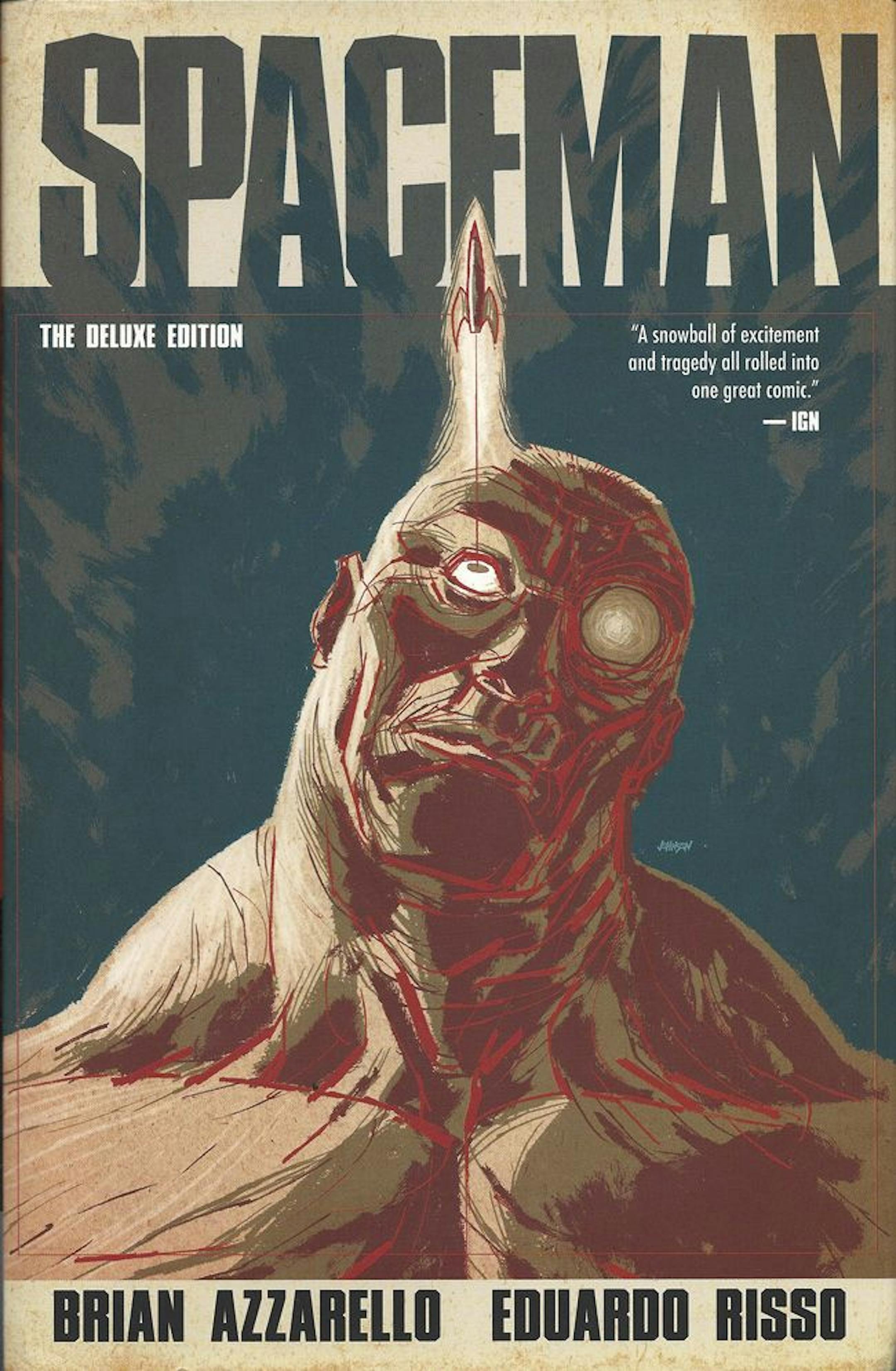 "Spaceman" is sci-fi noir about a genetically engineered brute who runs across a kidnap scheme.