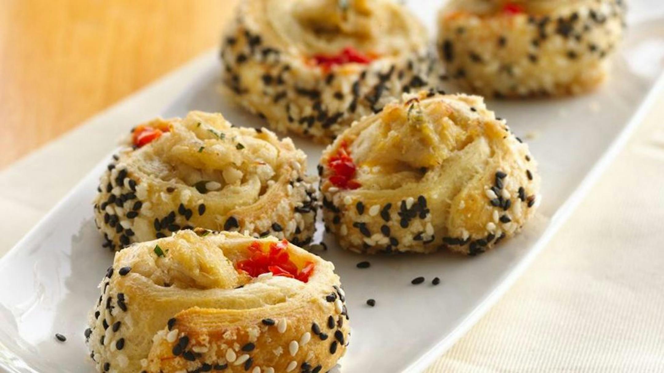 Sushi-Style Crescent Crab Rolls is one of the top 100 recipes in this year's Pillsbury Bake-Off.