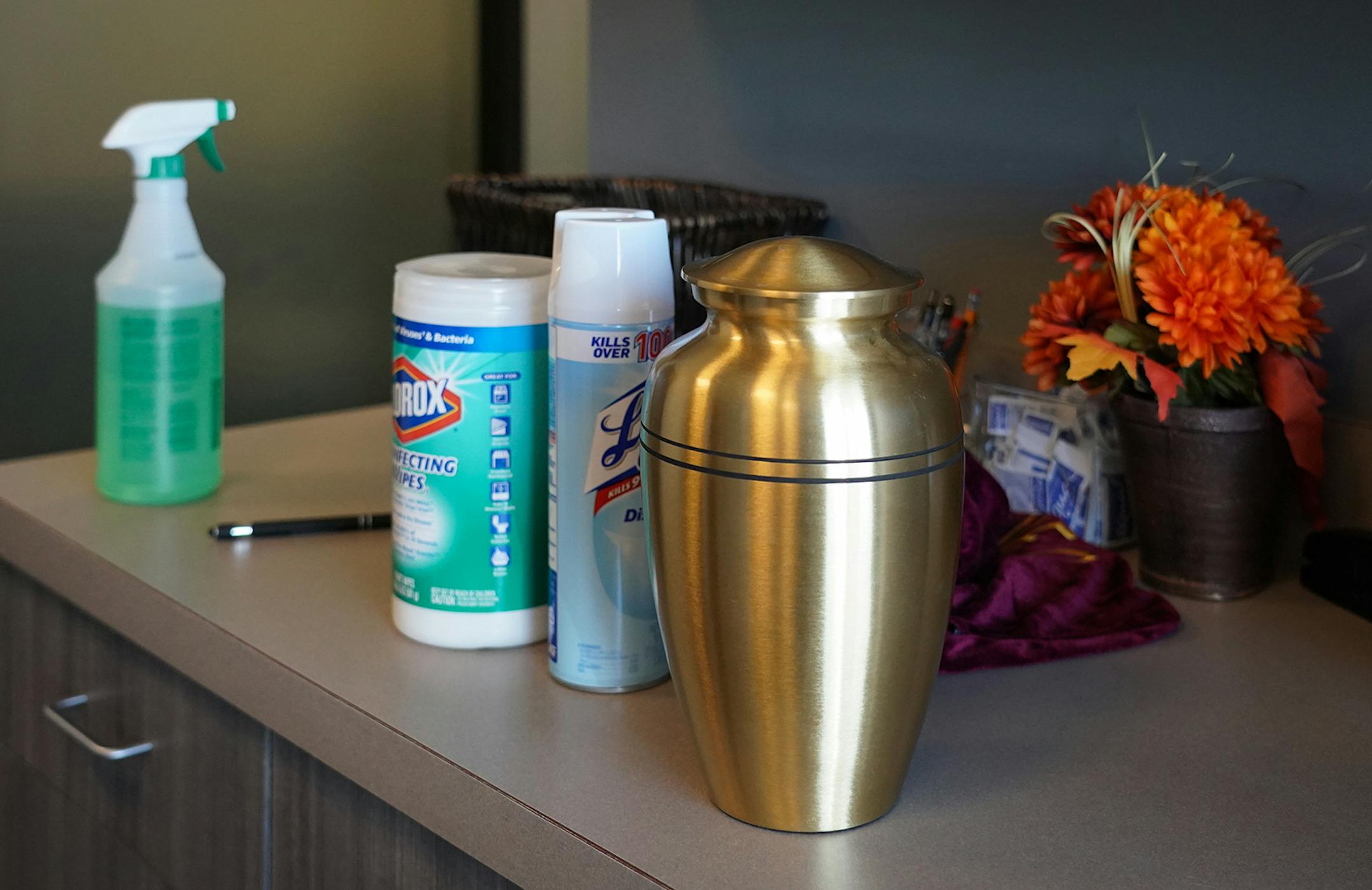 Estes Funeral Home in Minneapolis is taking extra precautions during the COVID-19 breakout, including extra cleaning between memorial services. Since 2018, Estes has been wired to provide livestreaming video which they encourage people to use to stay safe away from crowds and still feel part of their loved one's service.
