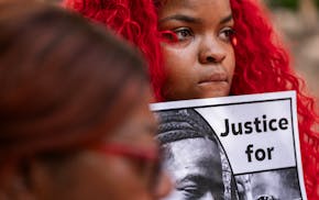 Ra’Kyiyah Cobb, niece of Ricky Cobb, showed her disappointment Monday in the actions of Hennepin County Attorney Mary Moriarty, who dismissed murder