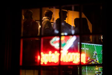 Patrons inside Blarney Pub & Grill in Dinkytown.