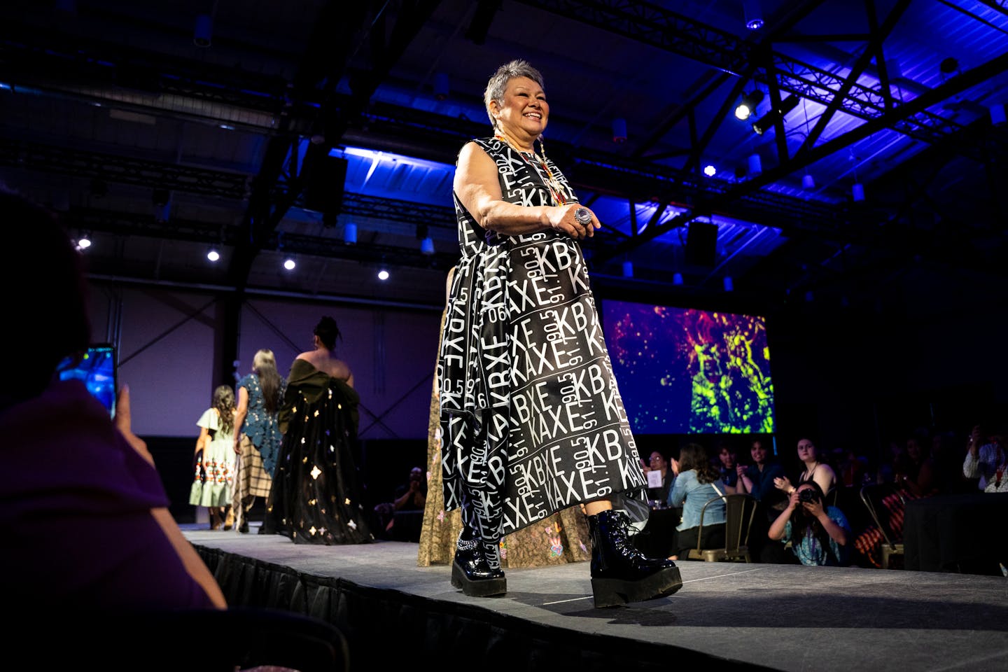 Native Nations Fashion Night, created by Ojibwe designer Delina White, spotlights Indigenous artists