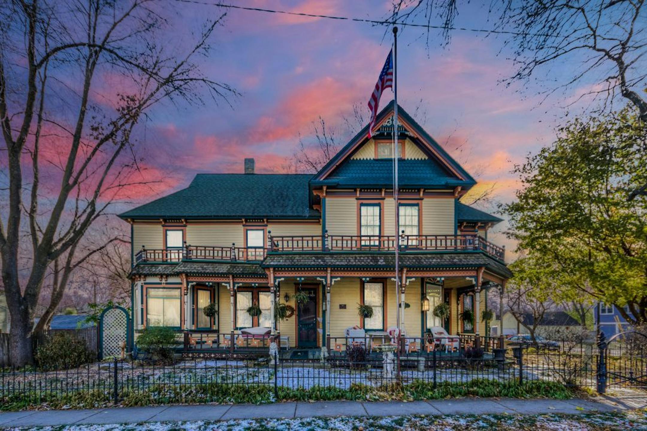 "The Gables," a restored Victorian-era home in Carver.