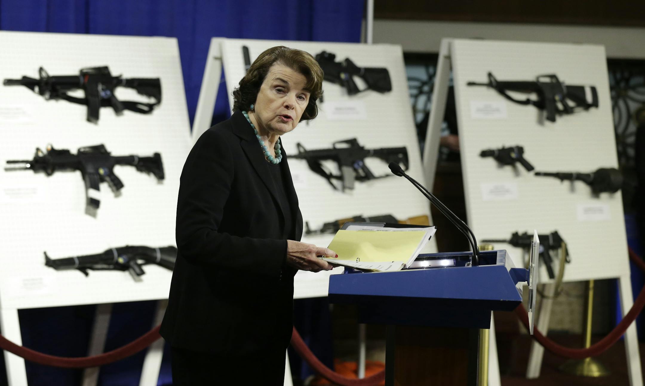 Sen. Dianne Feinstein, D-Calif., introduced legislation on assault weapons and high-capacity ammunition feeding devices earlier this year.