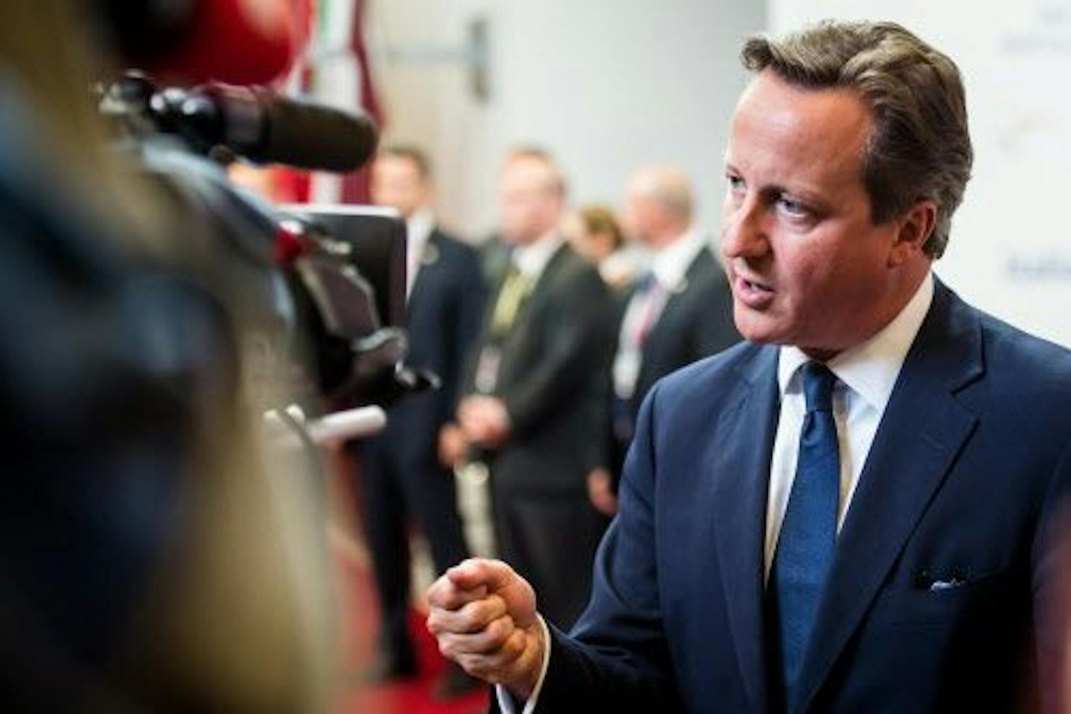 British Prime Minister David Cameron