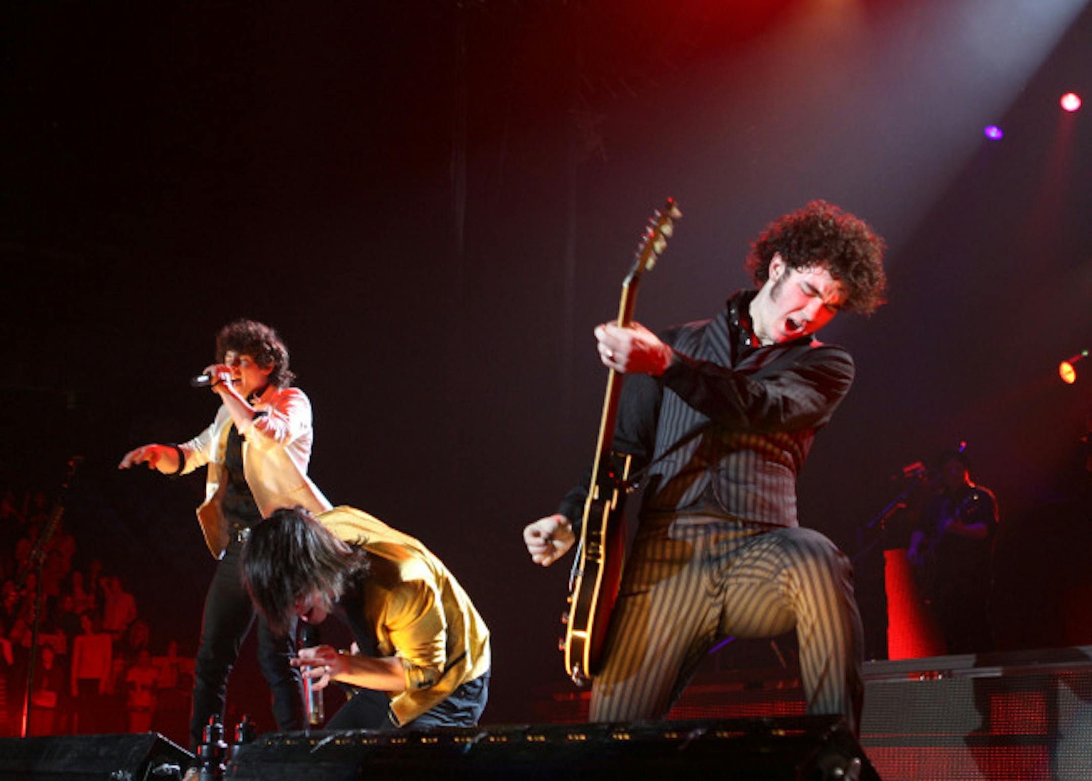 The Jonas Brothers at Target Center last year.