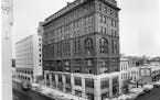 The Phoenix building at 4th Street and Marquette Avenue in Minneapolis, circa 1960s.