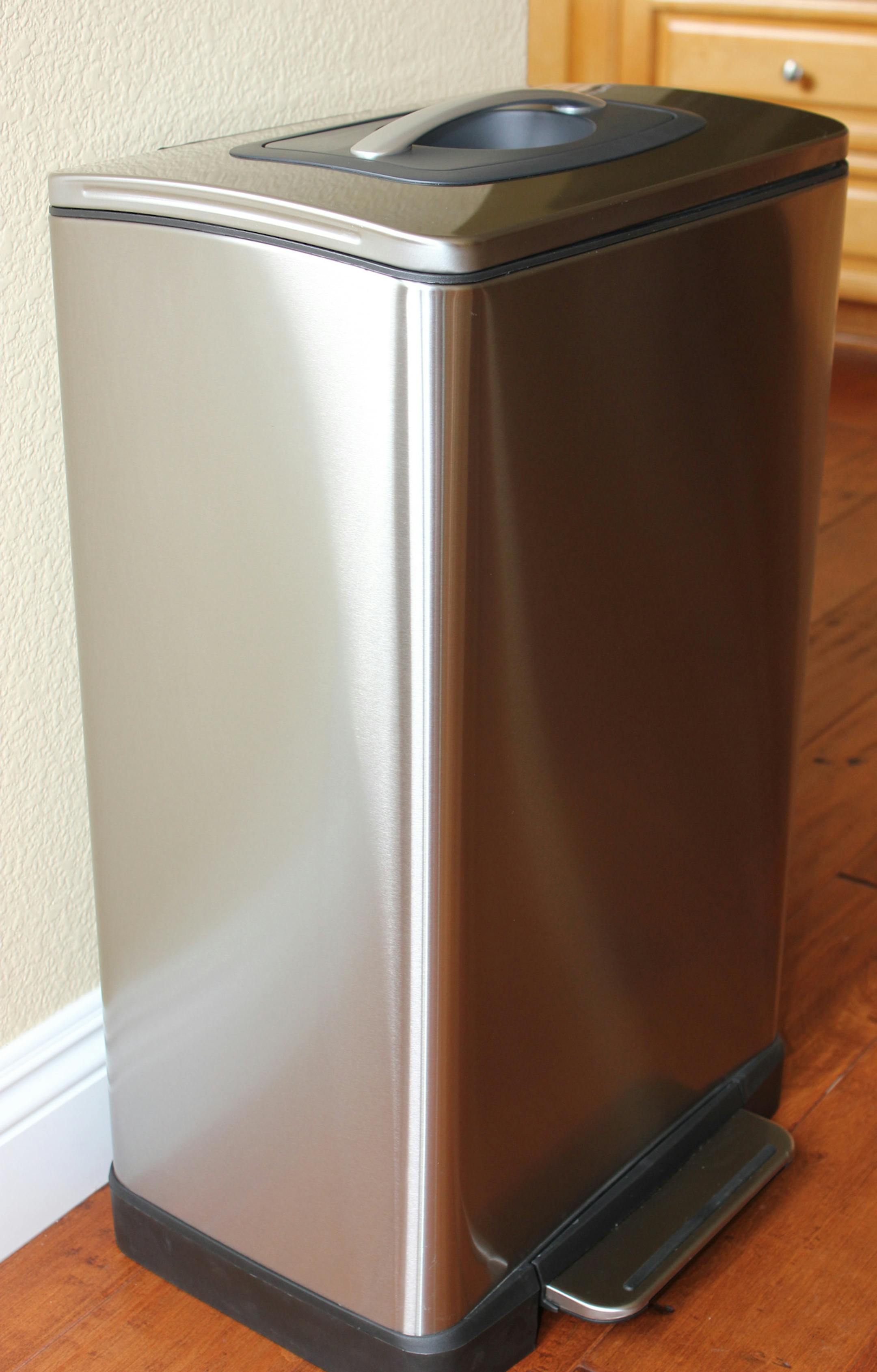 The TK10 Trash Krusher lets you compact your kitchen trash right in the can. (MCT)