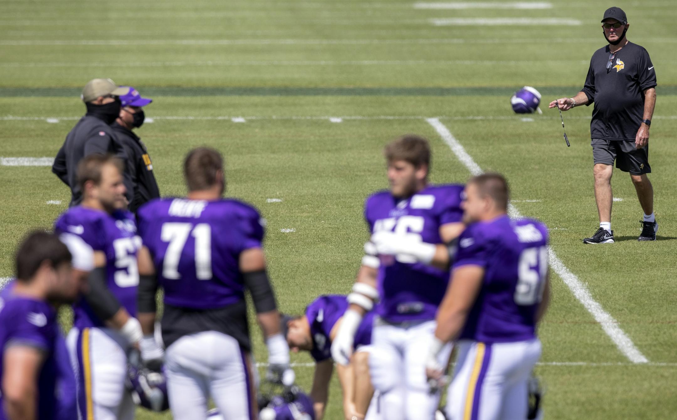 The Vikings had eight players, one coach and three staff members who returned presumptive positive tests for COVID-19 on Sunday, on the same morning teams around the NFL were reporting false positive tests in connection with a lab in New Jersey