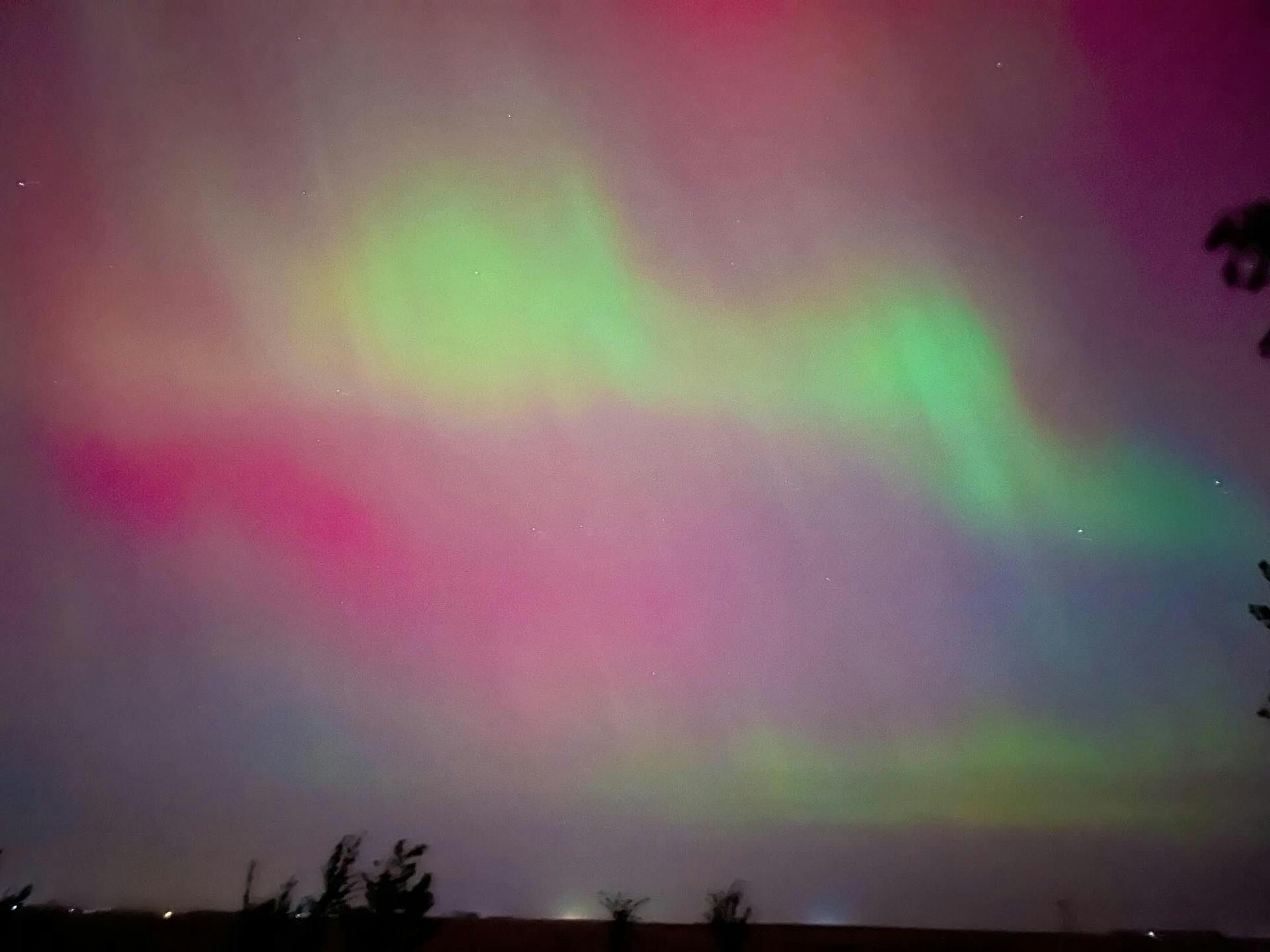 The northern lights.