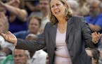 Minnesota Lynx head coach Cheryl Reeve was displeased with a call by referees in the first quarter. ] CARLOS GONZALEZ cgonzalez@startribune.com - Sept