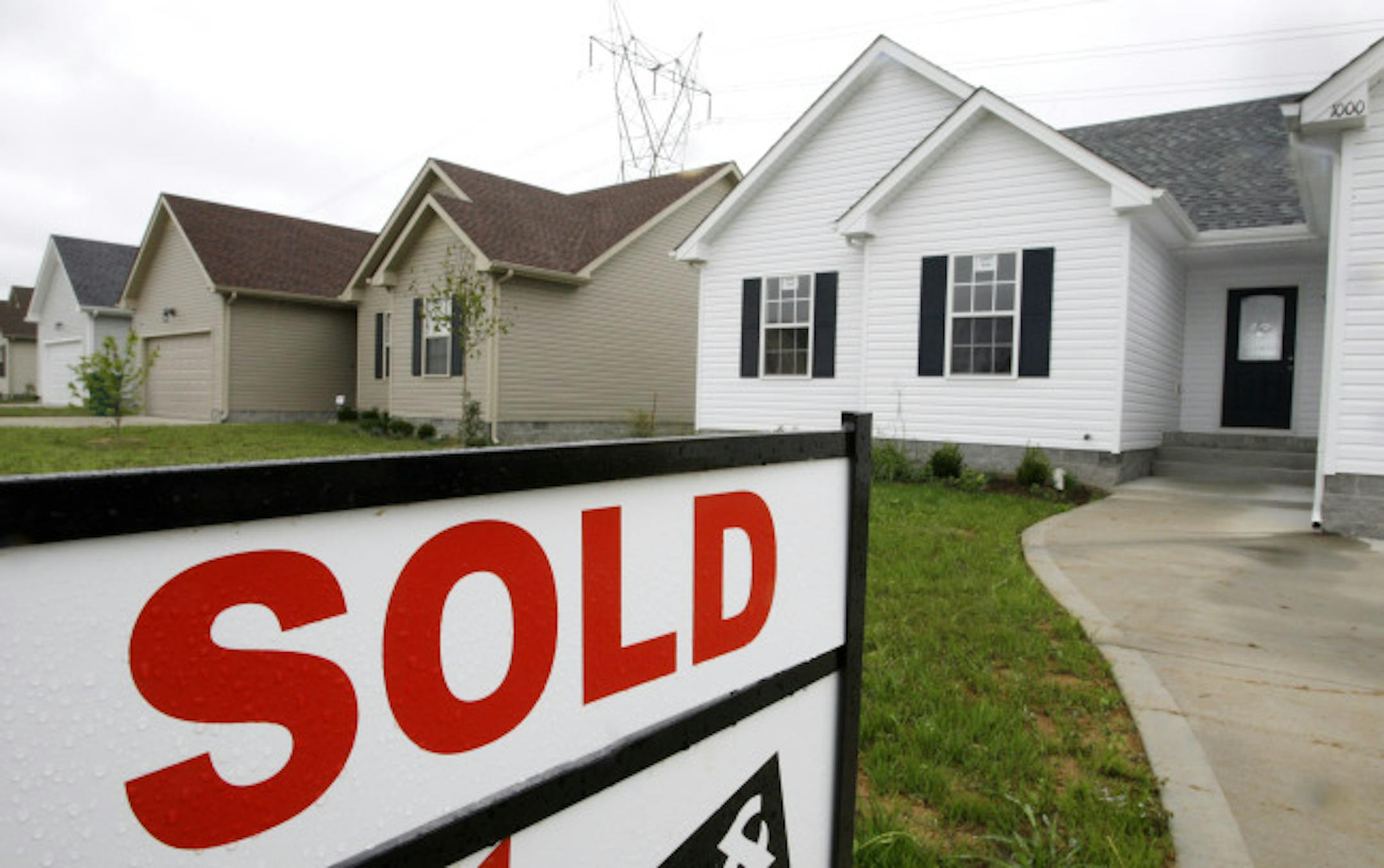 The government said on Monday that new home sales rose 11 percent.