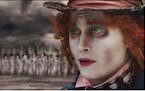 Johnny Depp first appeared as the Mad Hatter in "Alice in Wonderland."