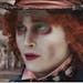 Johnny Depp first appeared as the Mad Hatter in "Alice in Wonderland."