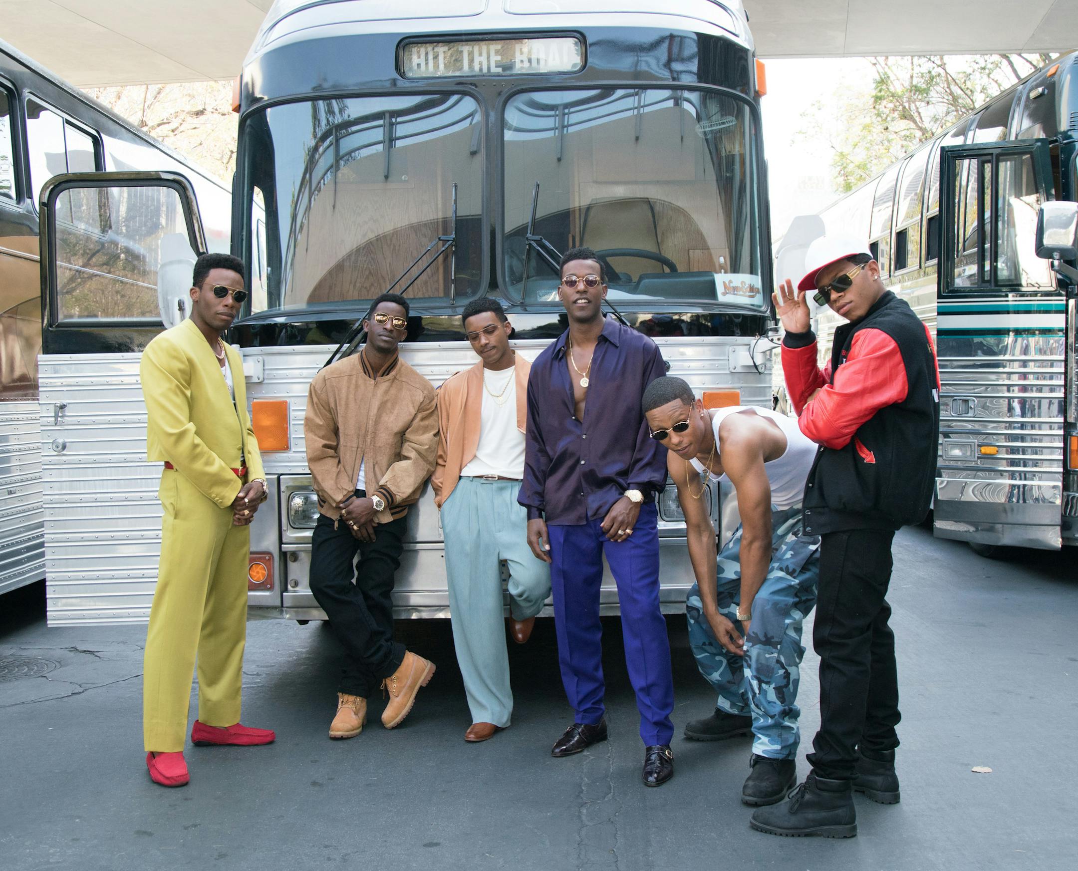 New Edition Mini series, Los Angeles, California, June 3, 2016.(Photo by Bennett Raglin)