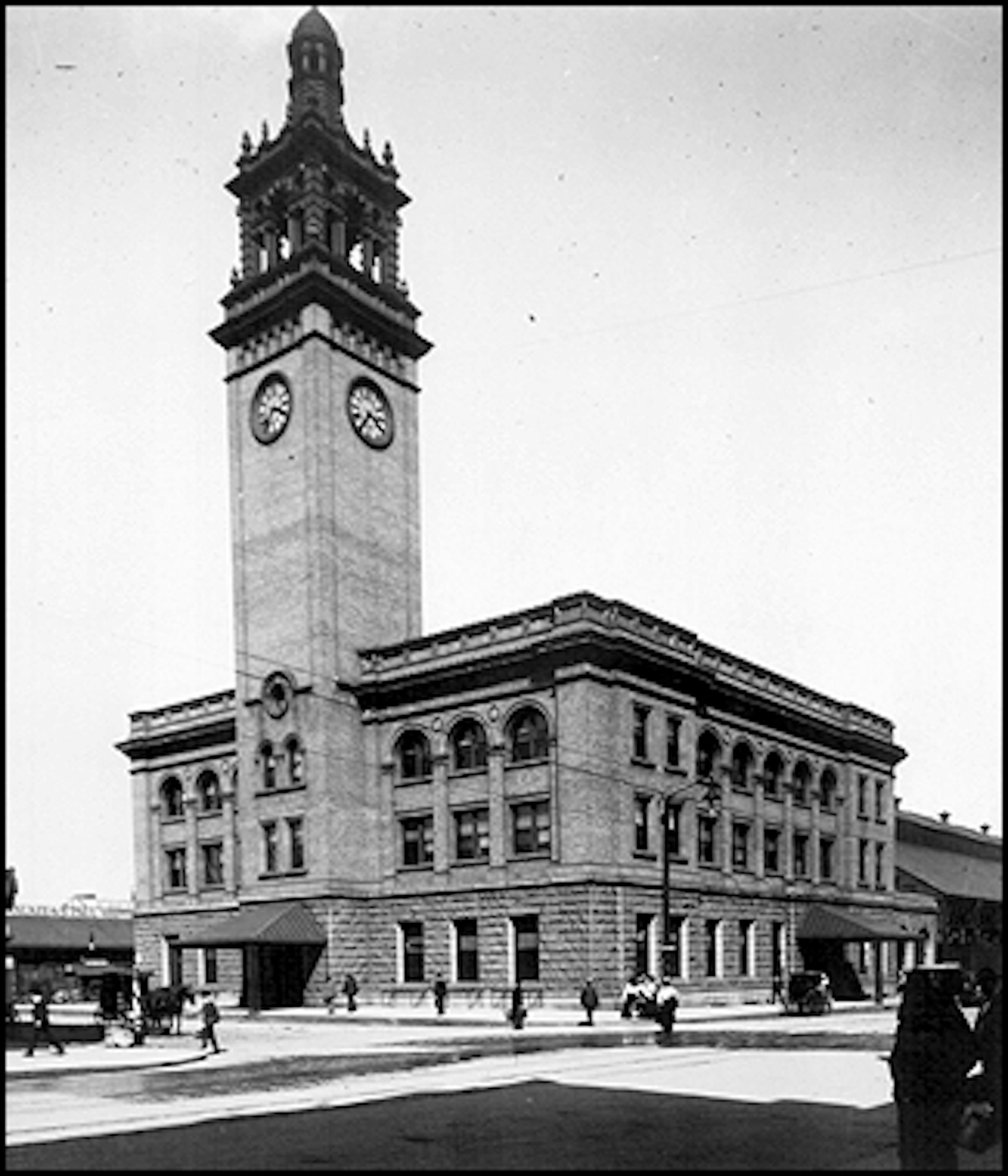 Milwaukee Road Depot, Minneapolis, 1901