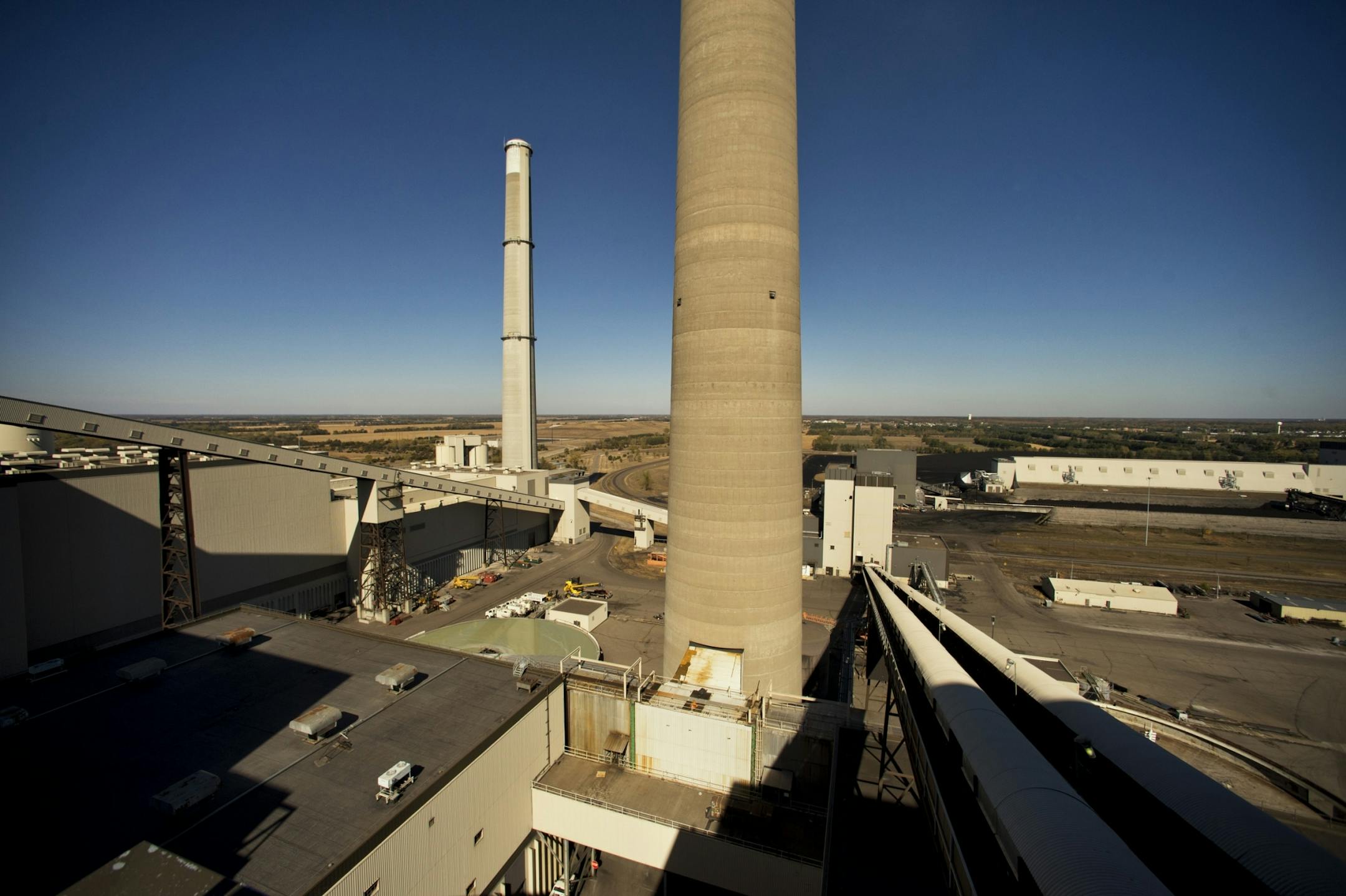 Xcel Energy's Sherco power plant in Becker, Minn.