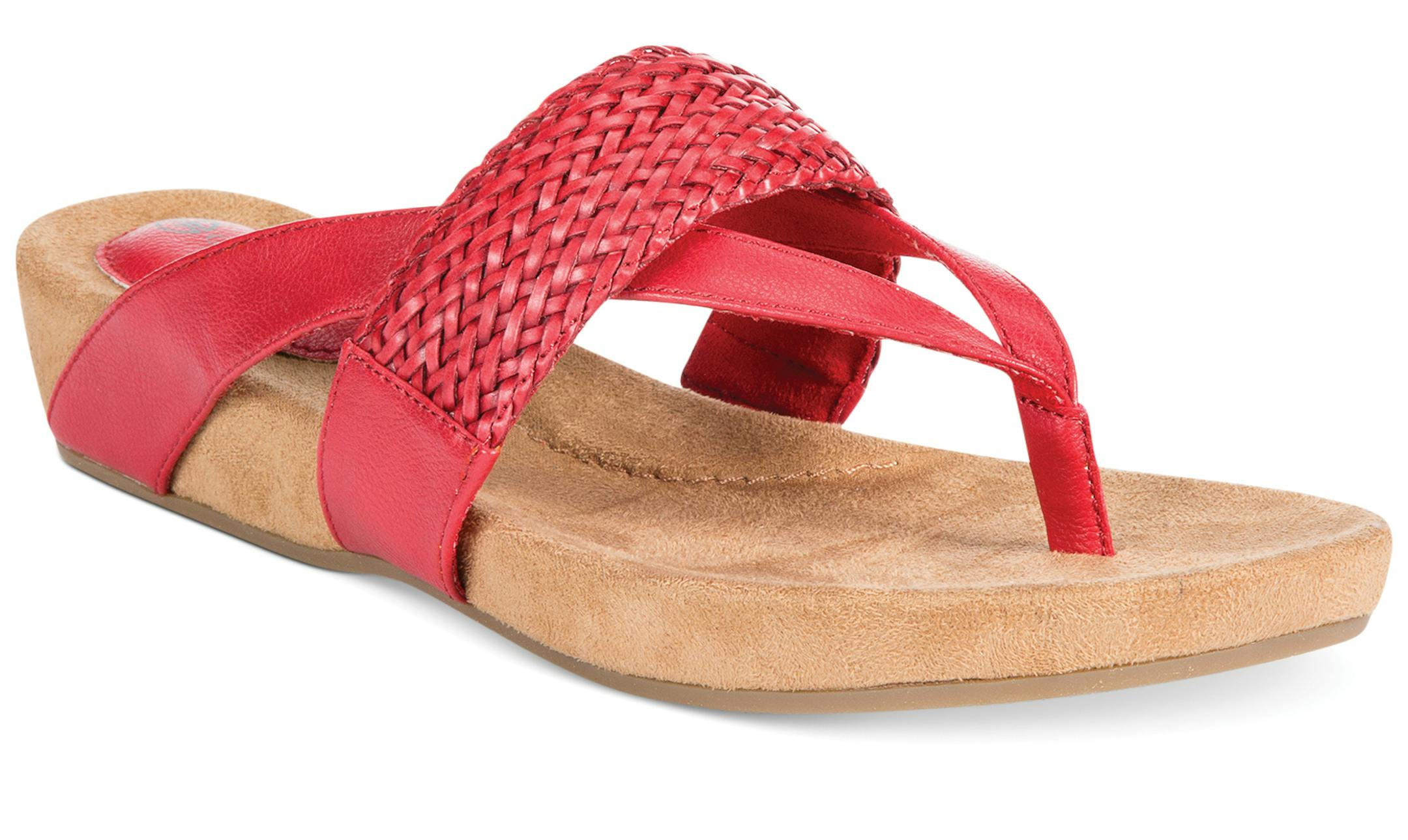 Red flip flop