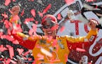 A mix of execution and good fortune got Joey Logano to Victory Lane.
