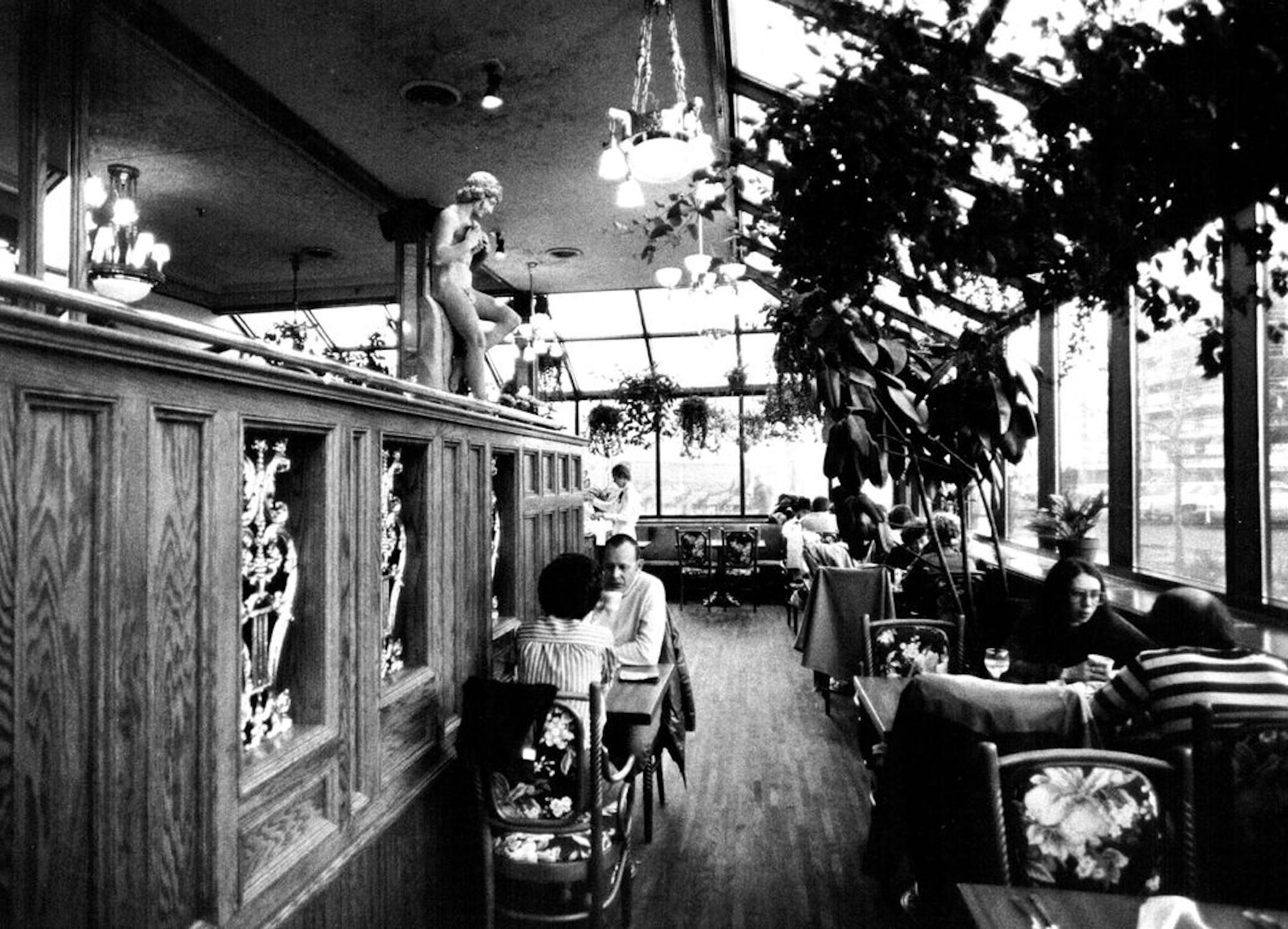 January 2, 1981 Winfield Potter's in St. Anthony Main -- If you thought all the Victoriana in the United States got wiped out when Mrs. O'Leary's cow kicked over that lantern in Chicago in 1871 and the Richter scale hit 8.3 in San Francisco in 1906, think again. There's a lot left. And much of it seems to have ended up at Winfield Potter's Saloon and Dining Room at St. Anthony Main. This place makes any other "Victorian" restaurant in town look like a monastery. December 30, 1981 Steve Schluter,