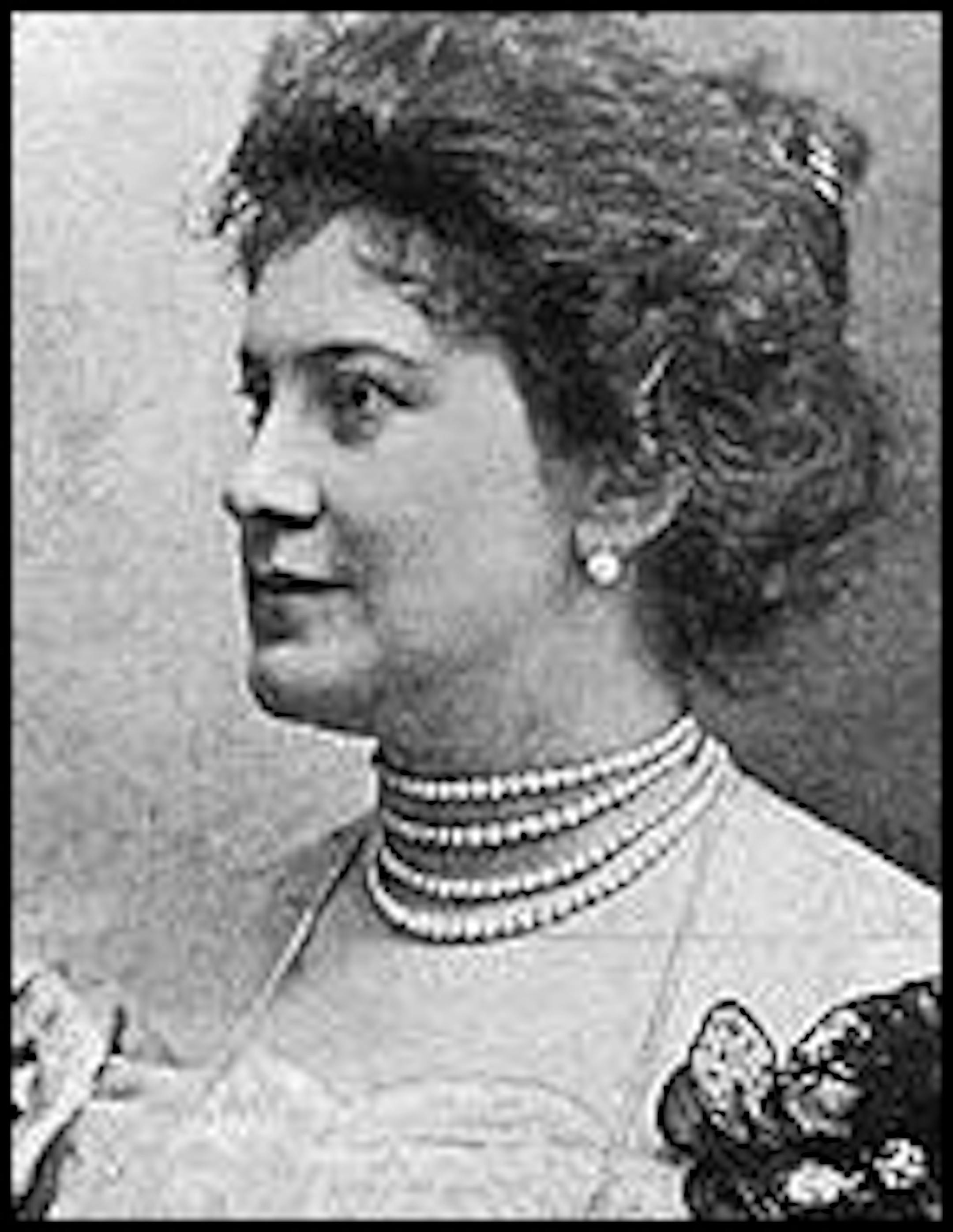 Opera soprano Lillian Nordica