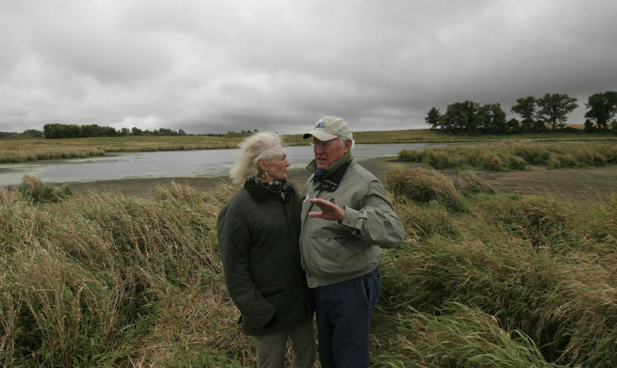 Jim and Karen Killen have restored wetlands and grasslands on their 120 acres near Owatonna with help from the state Reinvest in Minnesota (RIM) Reserve program. They hunt pheasants, ducks and deer on their property, which once was all cropland. "I feel very privileged to be part of it," Jim Killen said.