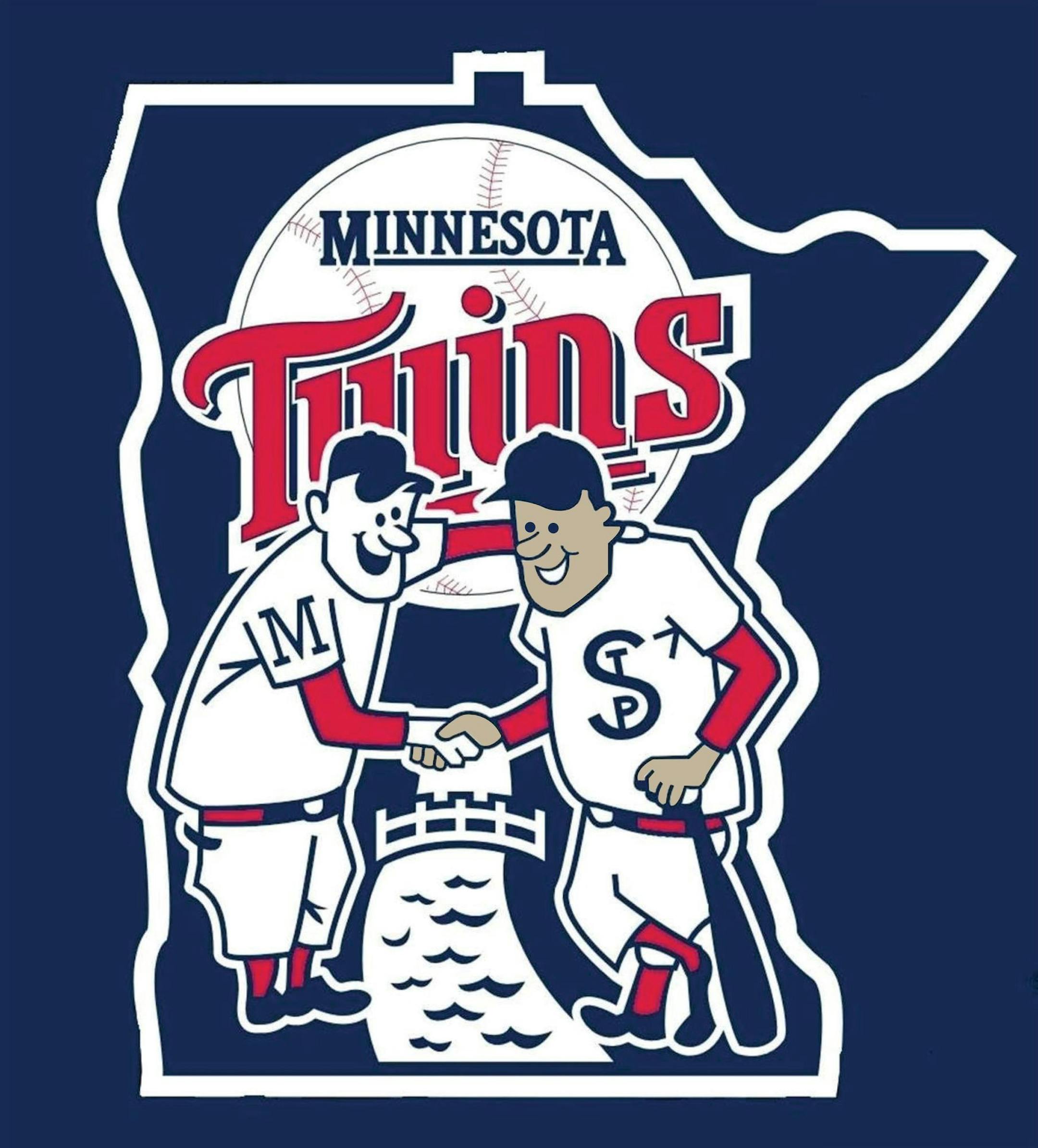 Dr. Charles Crutchfield, the Twins' consulting dermatologist, had an idea about how to make the team logo look a bit more like its players and its fans.