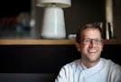 Paul Berglund was chosen new Best Chef Midwest for James Beard and was photographed at the Bachelor Farmer restaurant where he works Wednesday, May 4,