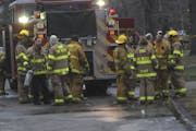 Scene of a fatal fire on Oaklawn Ave in Edina Mn..
