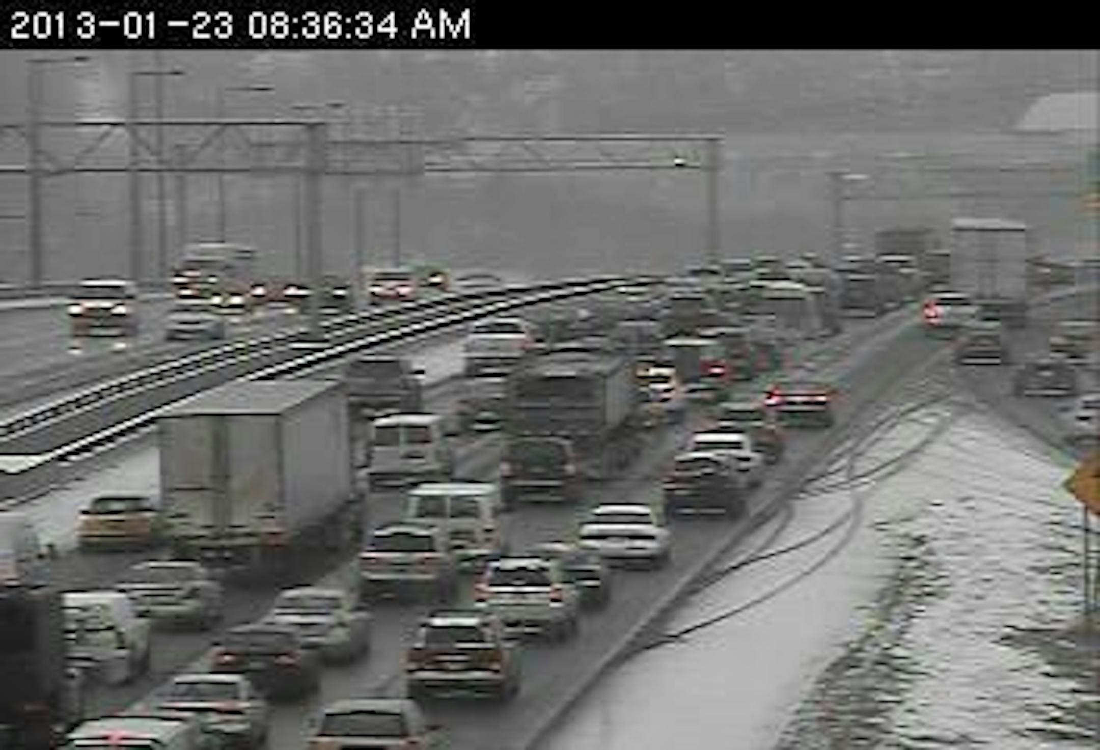 Westbound 494 at Maxwell