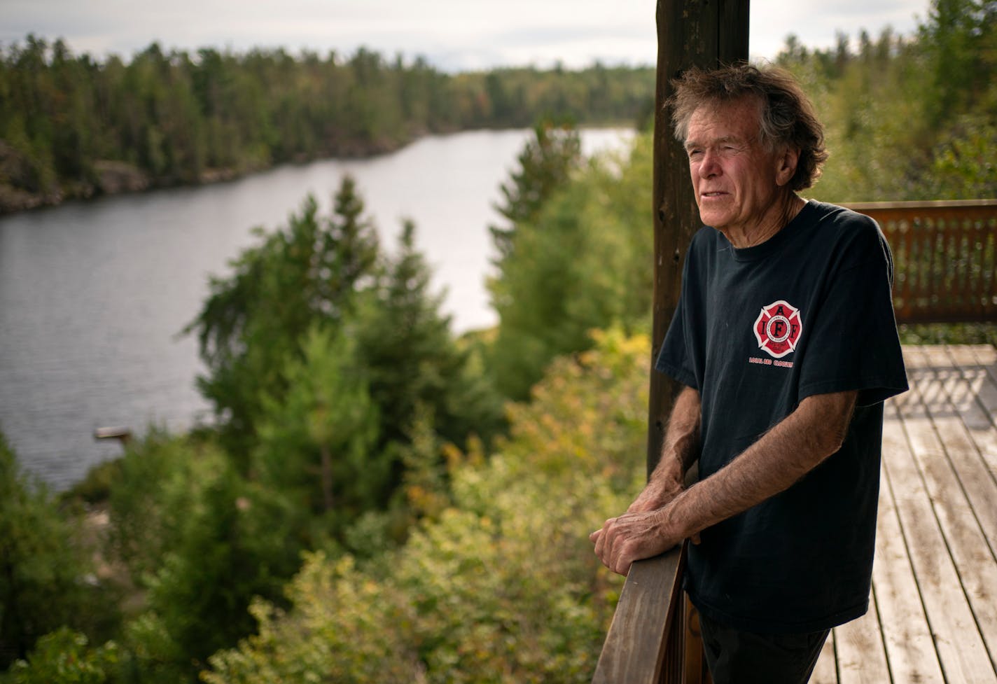 Will Steger at his home in Ely. On mitigating climate change: "Hope, yes, what else is there?'' he said. "But we can't sugarcoat what's happening to our climate anymore. It's coming faster than we thought."