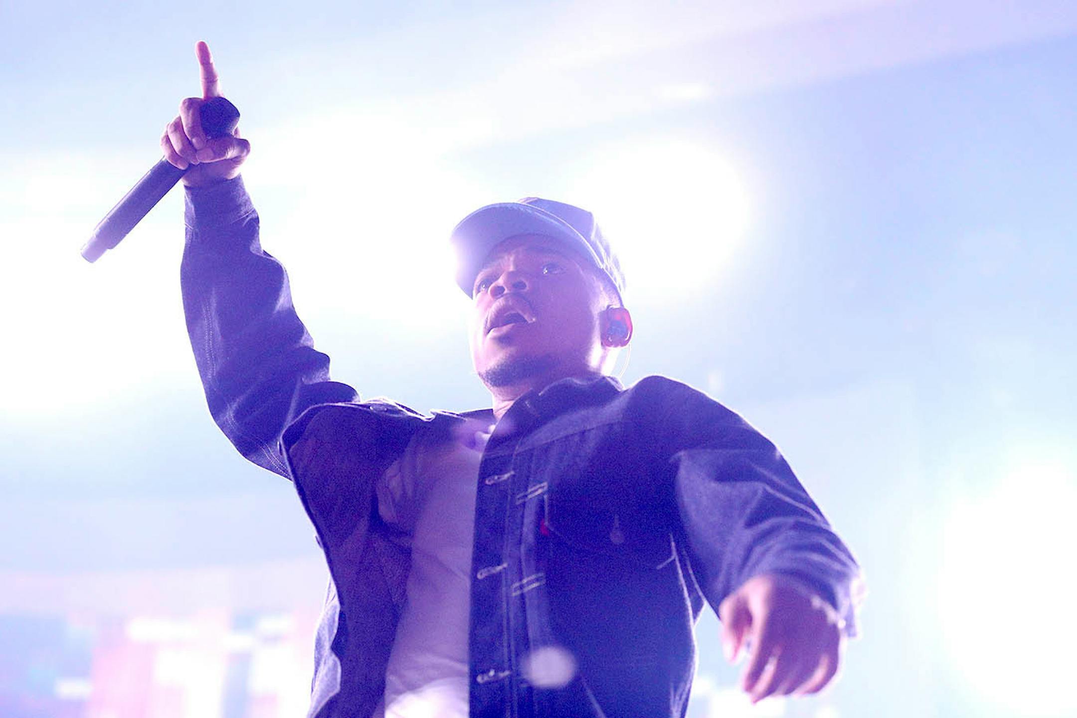Chance the Rapper performed Friday at the Xcel Center.