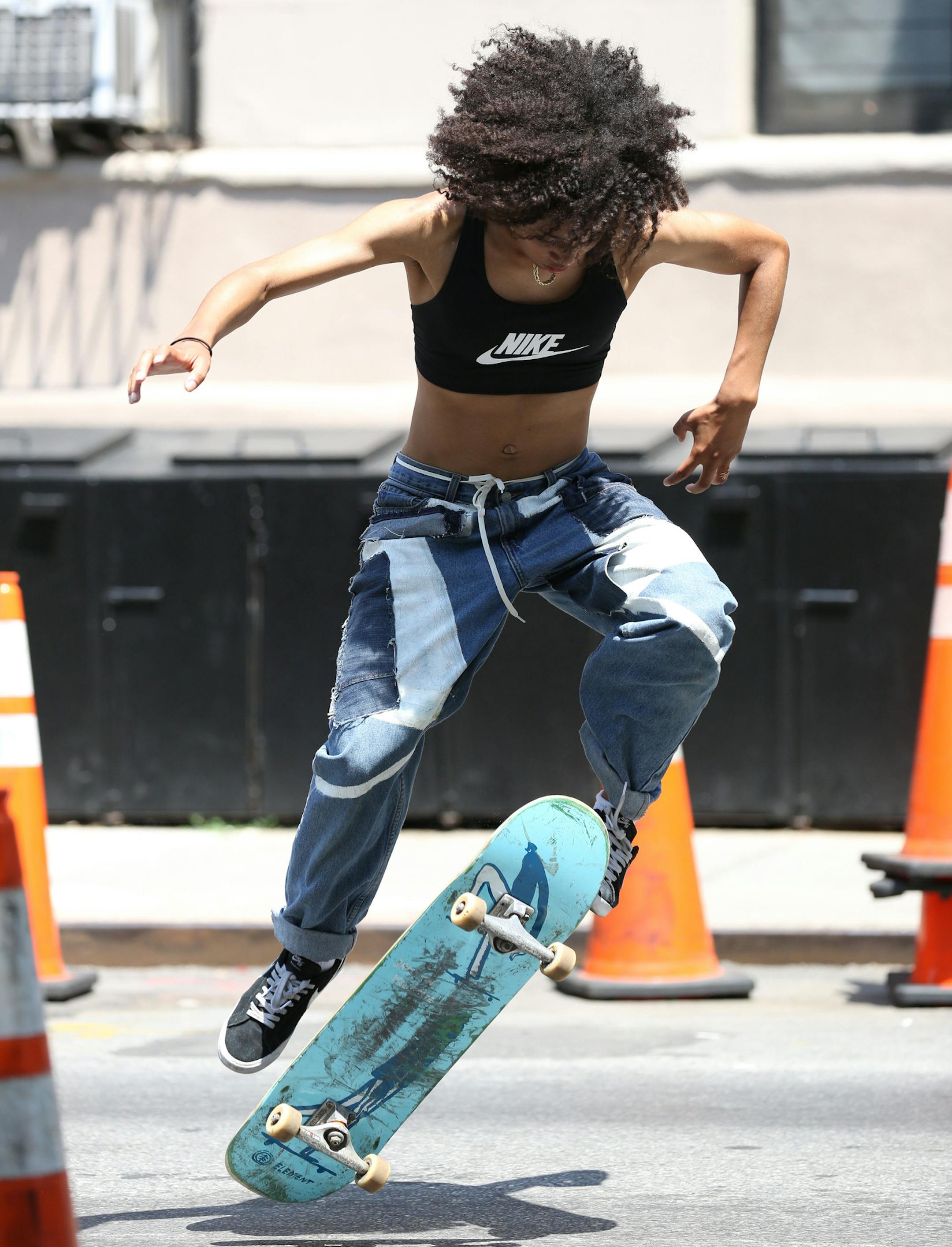 Dede Lovelace in "Skate Kitchen."