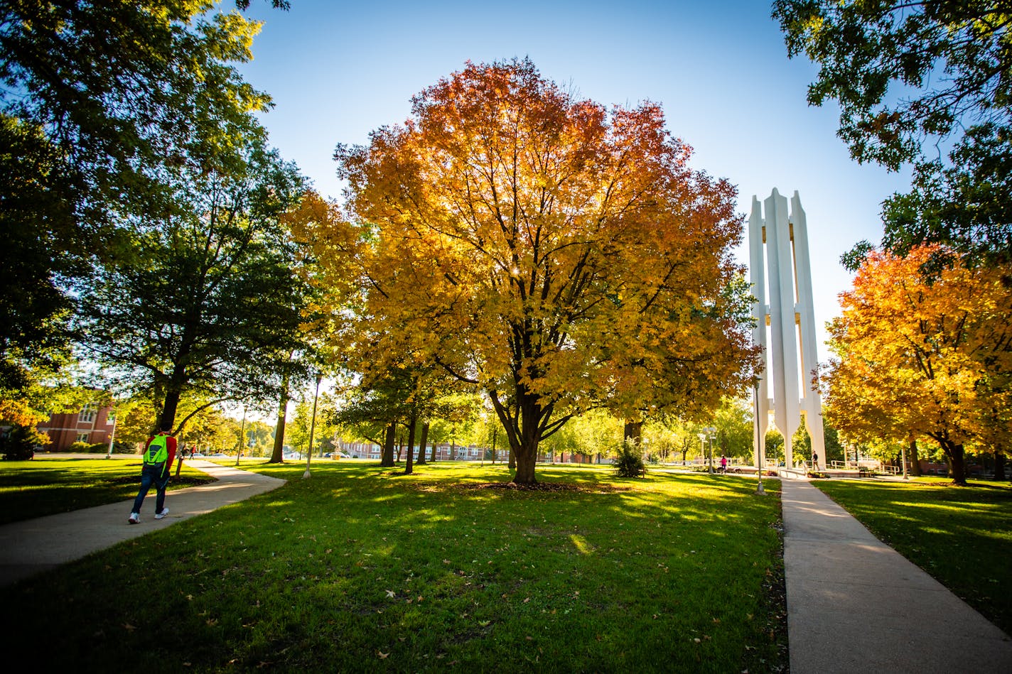 Four seasons fall photo (Carly Hostetter | Northwest Missouri State University)