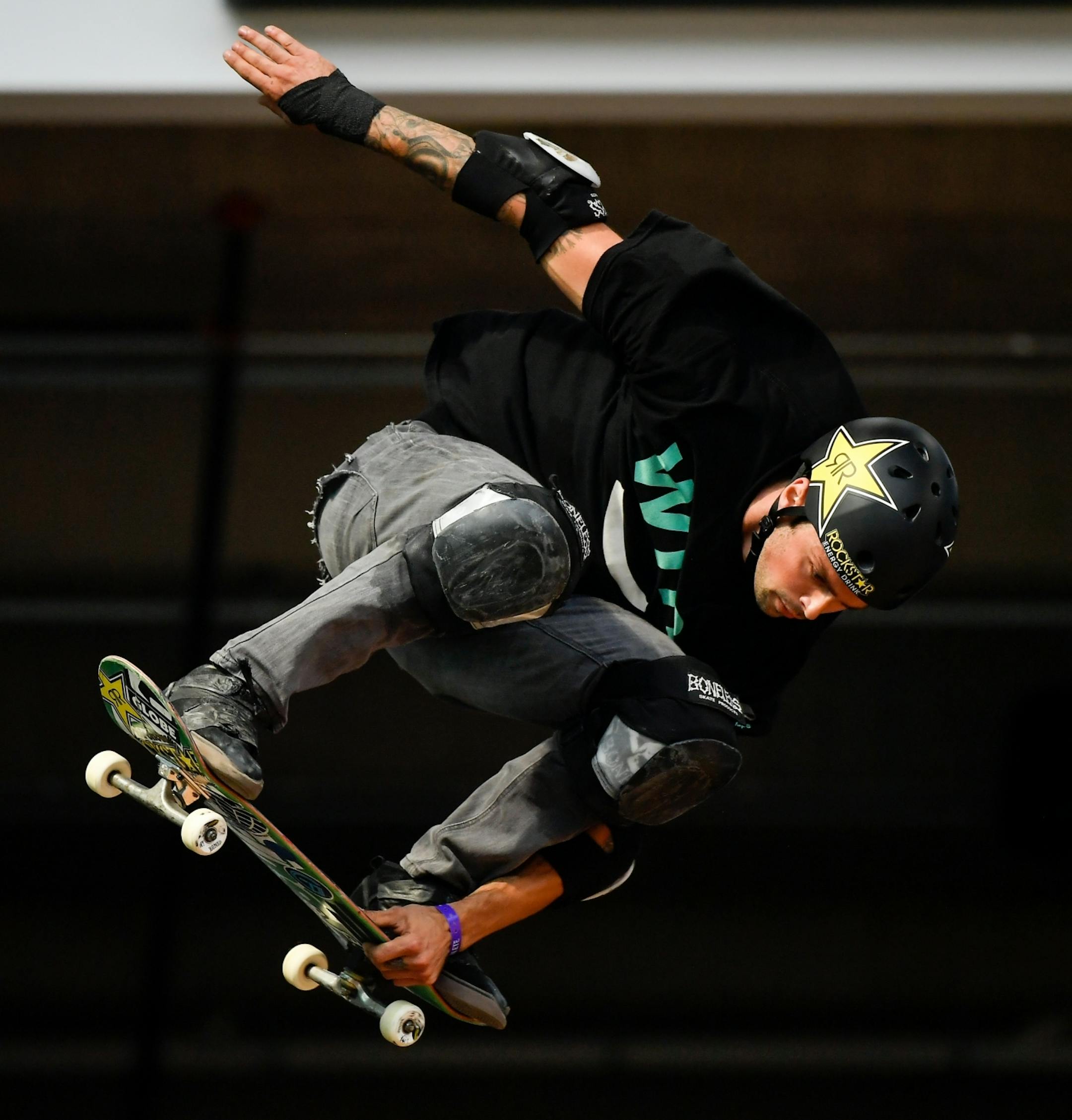 Elliot Sloan descended from great heights during the big air finals. He won the gold in the event.