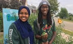 Raniga Sheikh and Jacobi Simmons, leaders of the teen-operated Green Garden Bakery. Photo: Neal St.Anthony