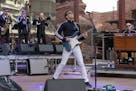 Cory Wong performs at Red Rocks Amphitheatre in Colorado.