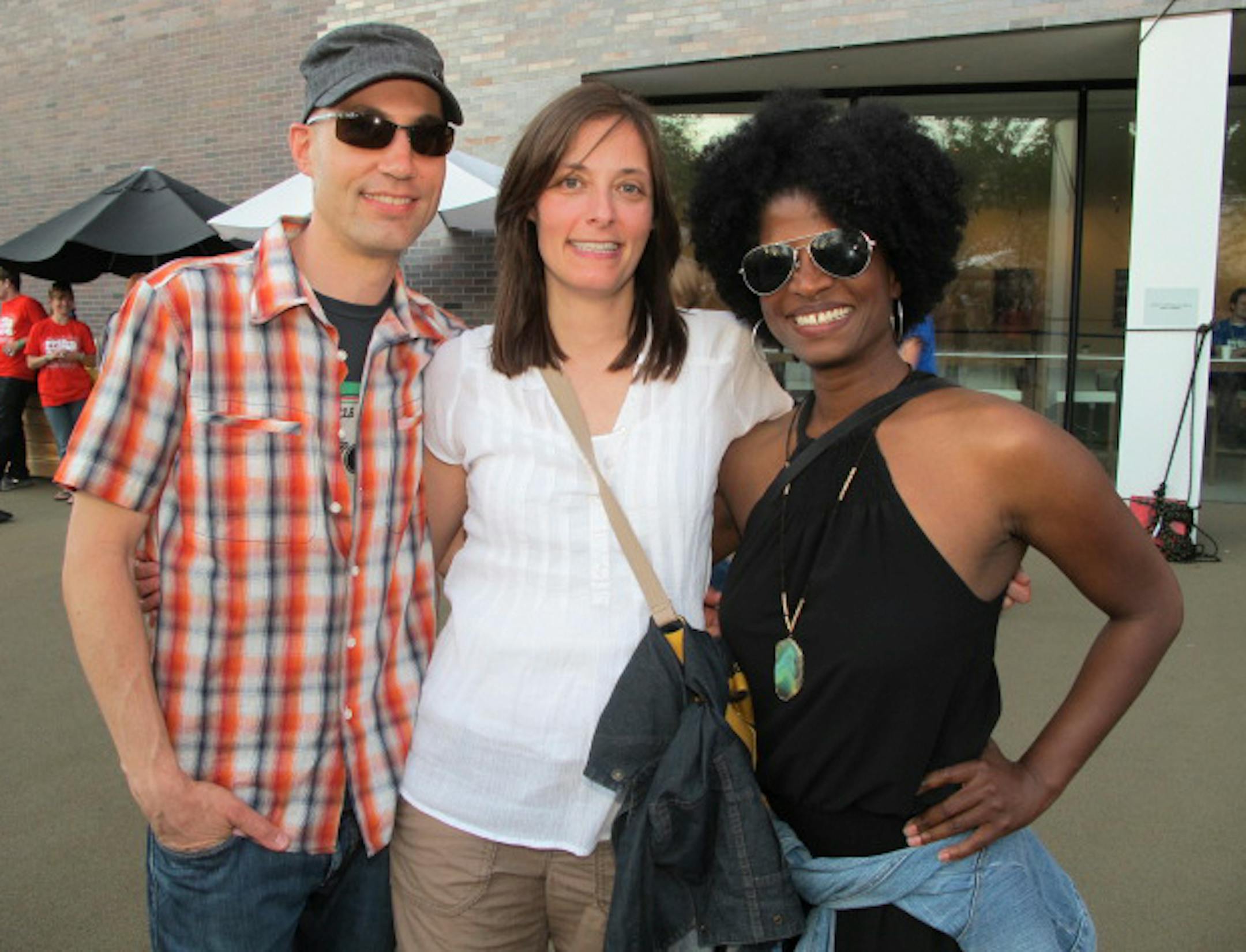 Richard Werbowenko, Juliet Burba and Carol Linda Dunn.