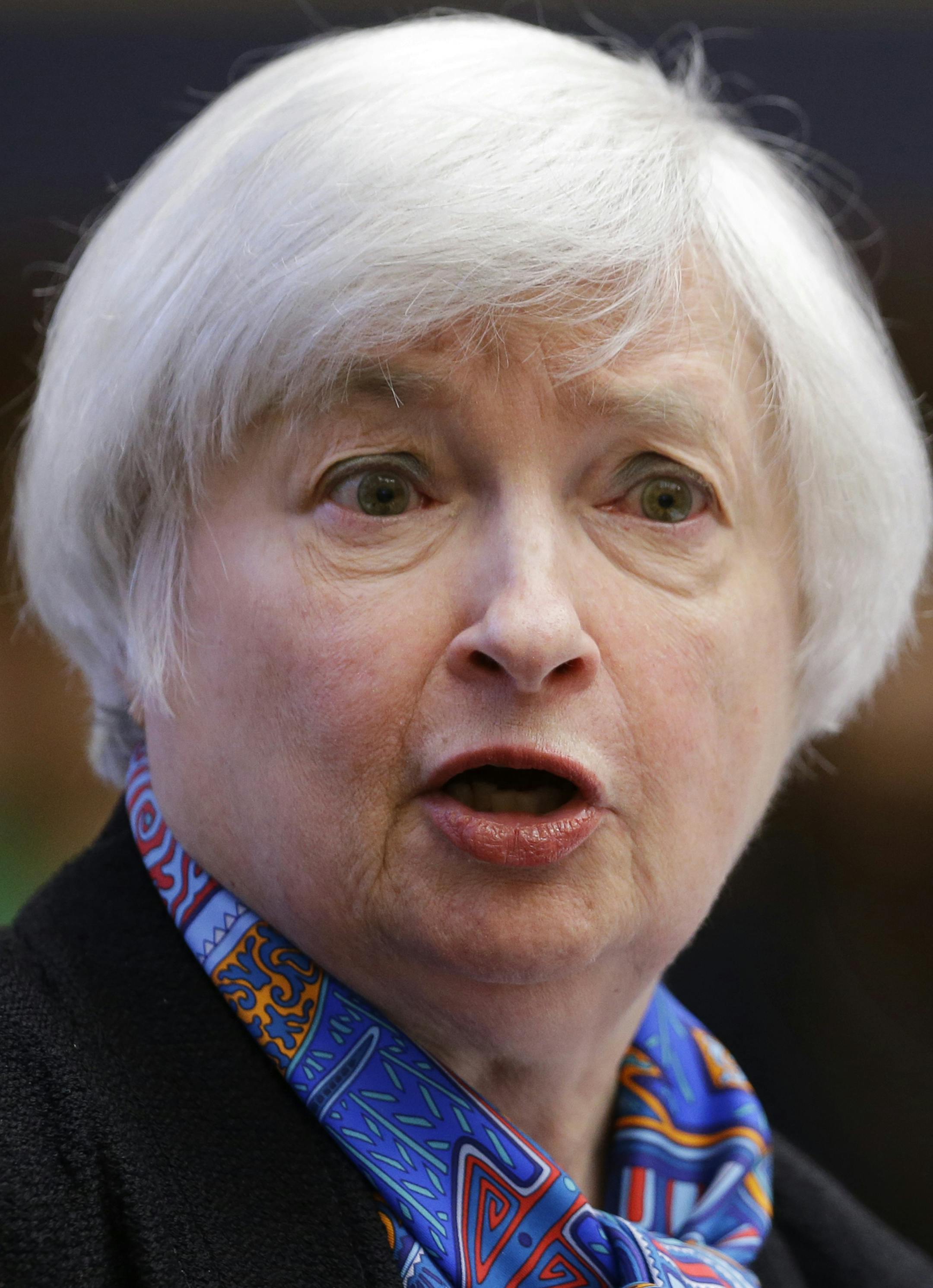 Federal Reserve Chair Janet Yellen testifies on Capitol Hill in Washington, Wednesday, June 22, 2016, before the House Financial Services Committee hearing on U.S. monetary policy. (AP Photo/Manuel Balce Ceneta)