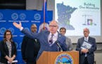 Minnesota Governor Tim Walz unveiled his final bonding packages of $2.028 for his Local Jobs and Projects plan. The announcement was at the Department