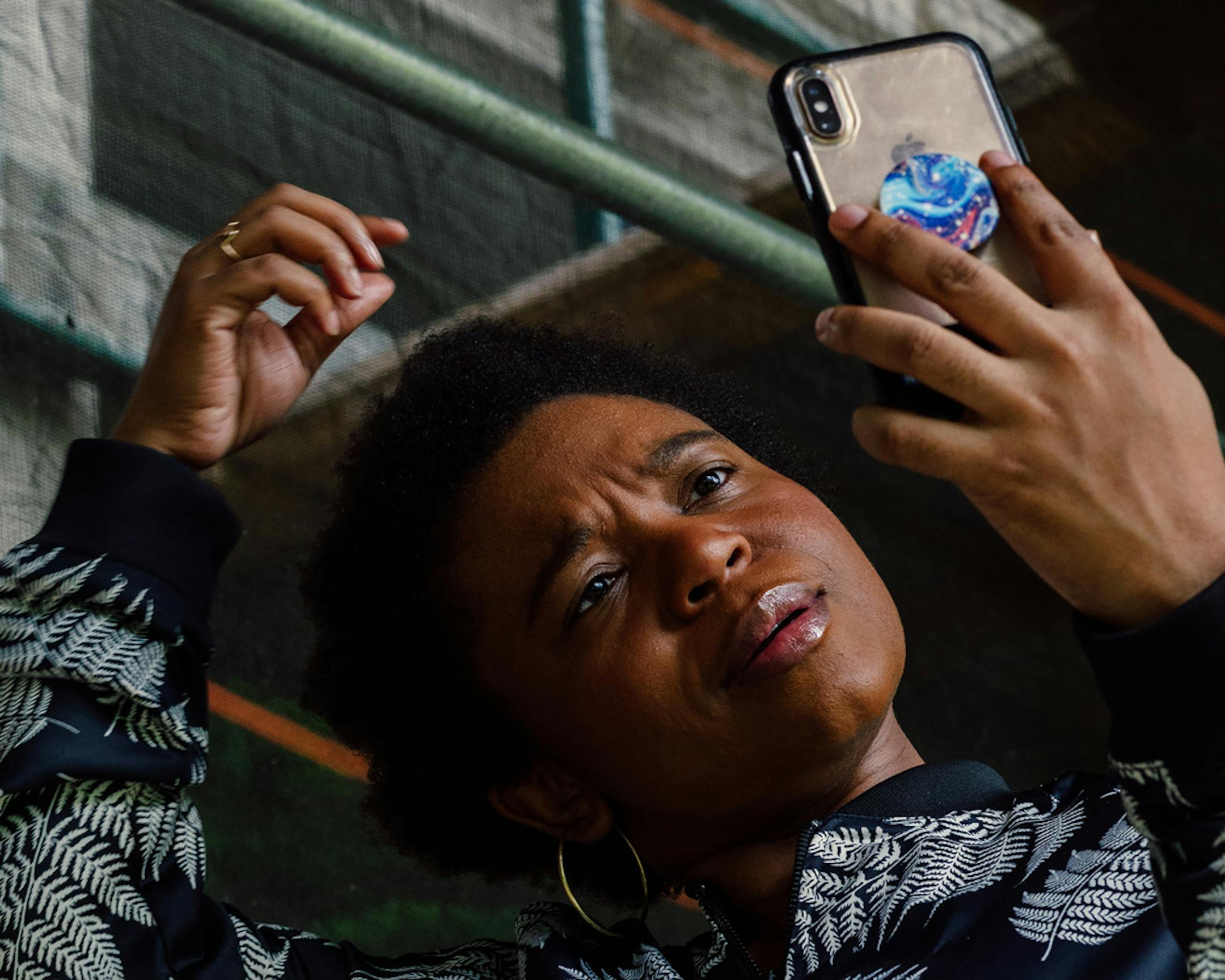 Katori Hall, the showrunner and creator of the new Starz drama "P-Valley," in New York, June 18, 2020. "All women's lives," Hall said, "are worthy of being excavated."