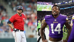 Dueling emotions greeted two significant developments within hours of each other Tuesday: the Vikings signing Stefon Diggs (right), the Twins trading 