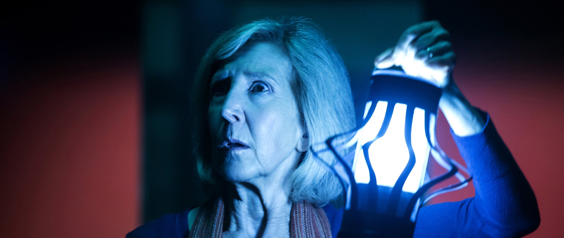 Lin Shaye reprises her role of Elise Rainie in Focus Features' "Insidious: Chapter 3," written and directed by series co-creator Leigh Whannell. (Matt Kennedy/Focus Features/TNS) ORG XMIT: 1168763