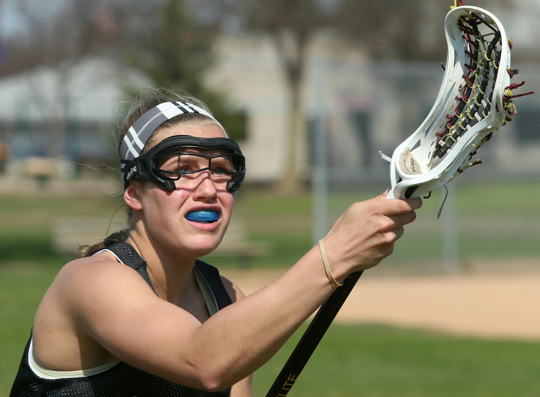 Reagan Roelofs of the Apple Valley lacrosse team. ] JOELKOYAMA‚Ä¢jkoyama@startribune Apple Valley, MN on may 5, 2014.