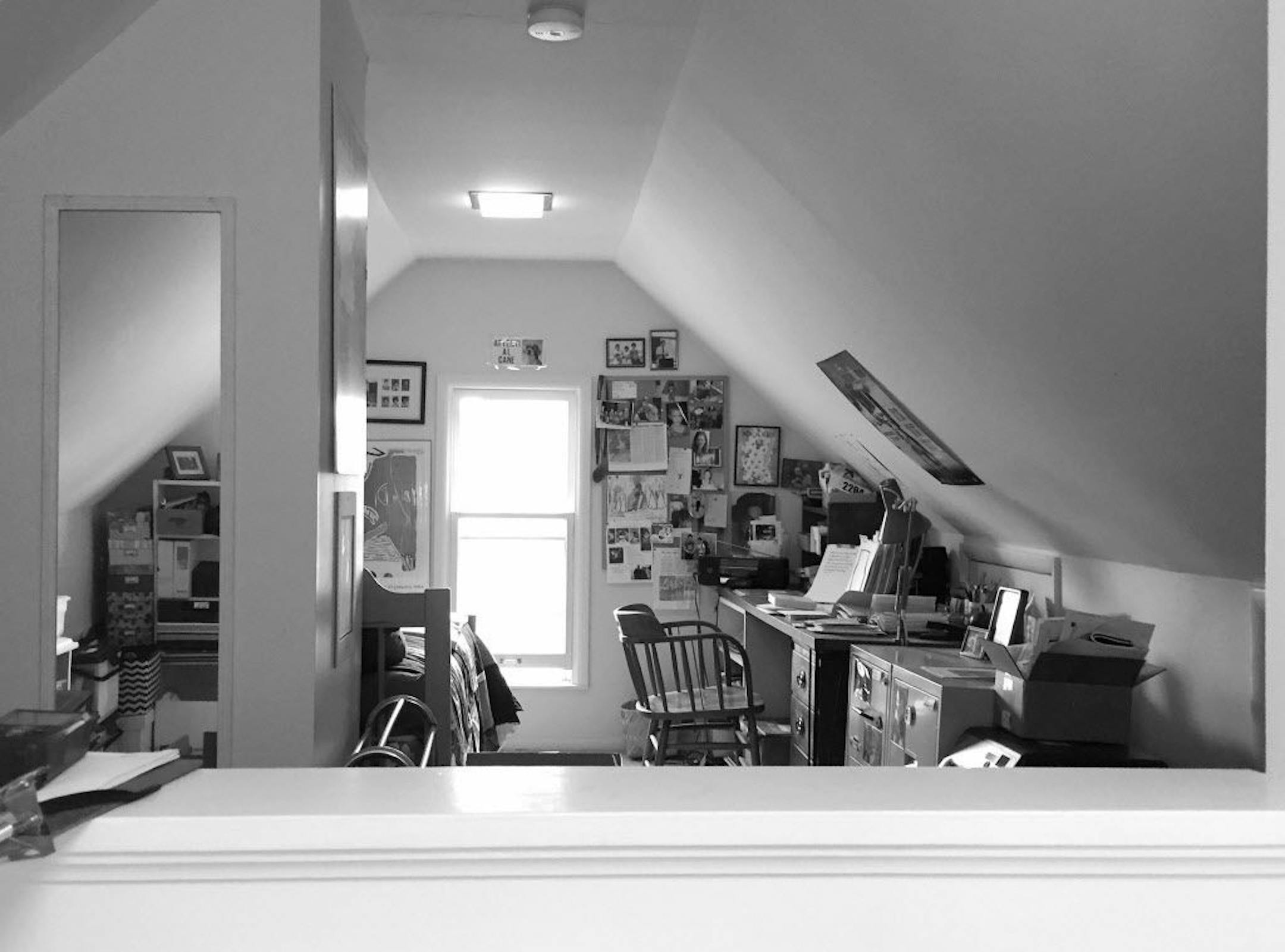 BEFORE the attic conversion.