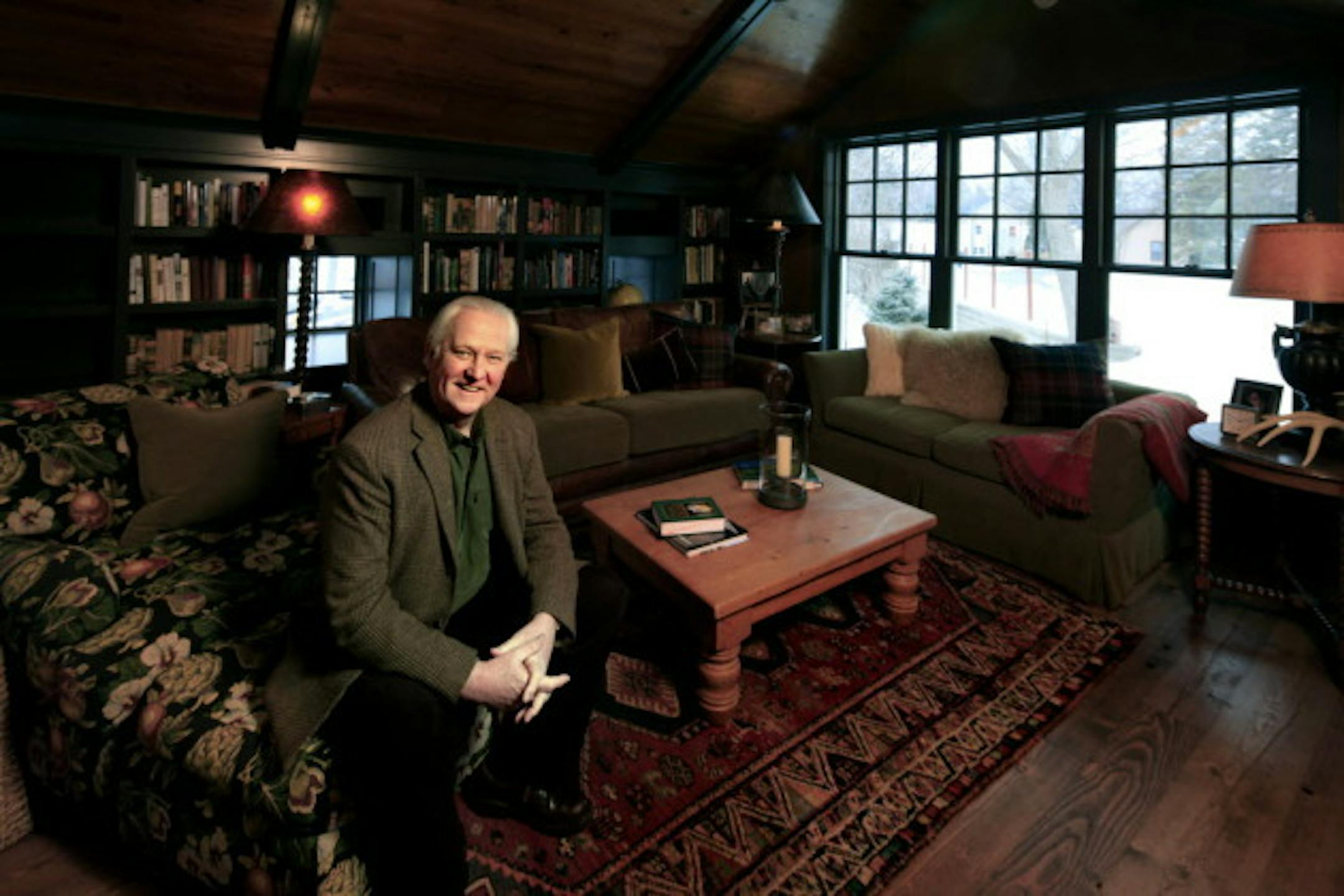 Don Shelby in his Excelsior home in 2012