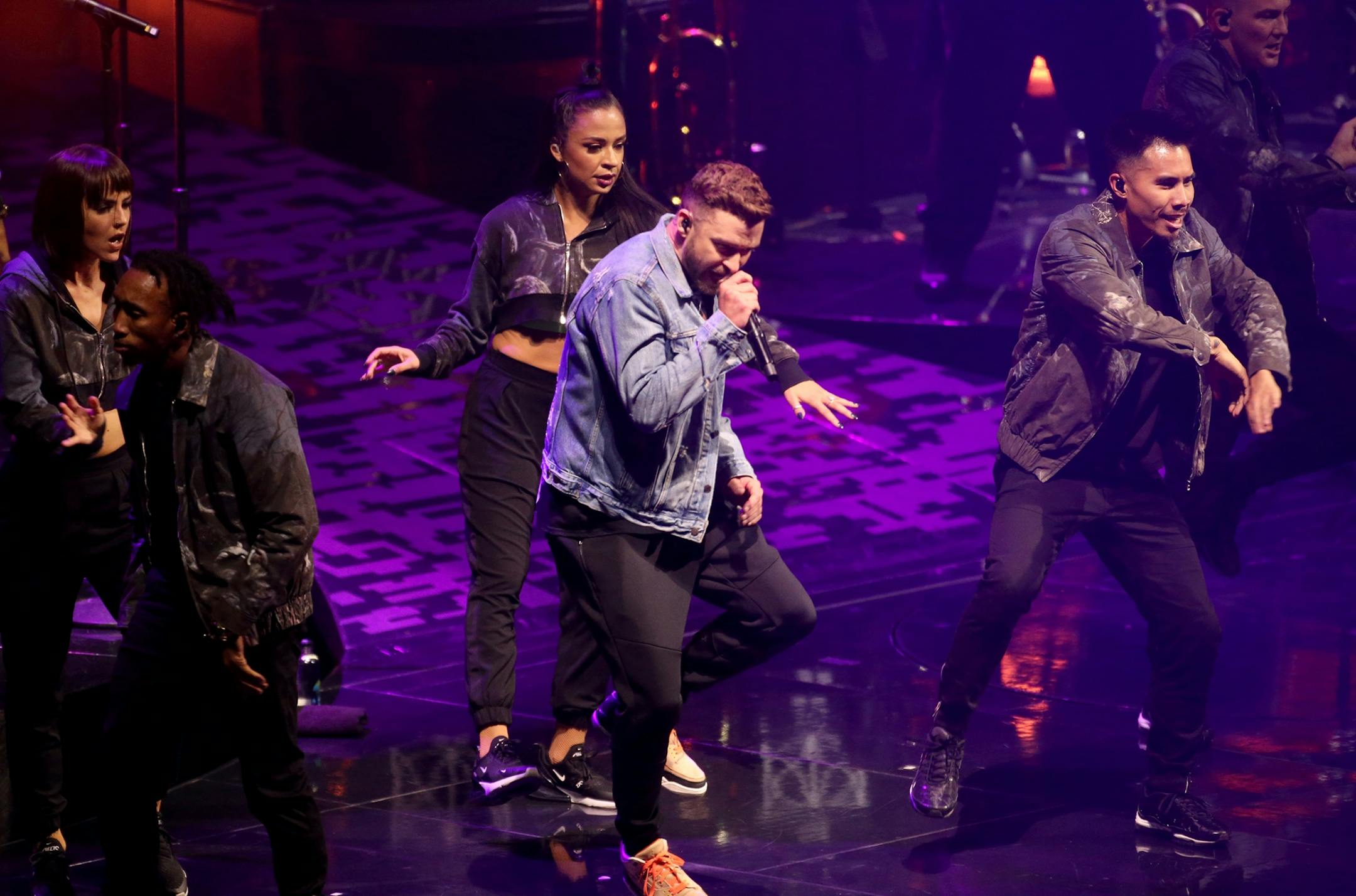 Pop superstar Justin Timberlake performed Friday, Sept. 28, 2018, at the Xcel Energy Center in St. Paul, MN.