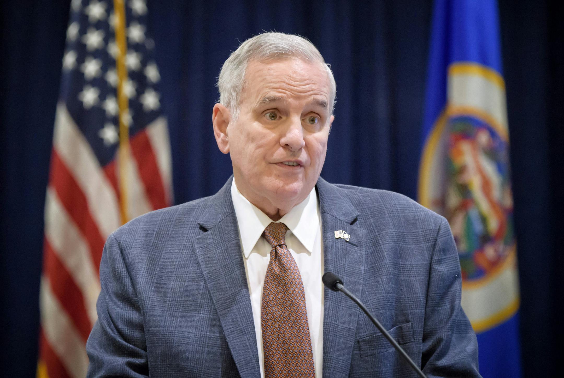 Governor Mark Dayton spoke at the State Capitol in February. ] GLEN STUBBE &#x2022; glen.stubbe@startribune.com